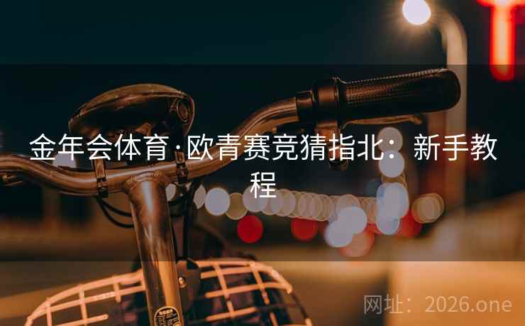 金年会体育·欧青赛竞猜指北：新手教程